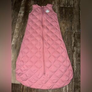 Pink Quilted Kids Pajamas Sleep Sack